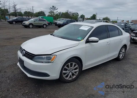 2012 Volkswagen Jetta 2.5L Se из США, поврежденный, VIN 3VWDP7AJXCM406086